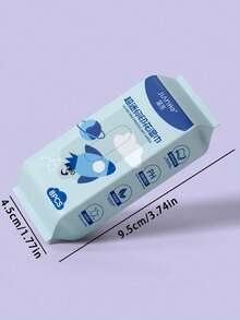 8/16/32/48/96片装可爱印花湿巾，柔软彩色印花湿巾，适合旅行、居家必备、便携式湿巾、厨房湿巾、图案湿巾、清洁湿巾 - 彩色 - 查看 5