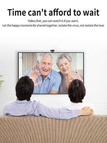 Professional-Grade 1080P HD USB Webcam (With Built-In Microphone), Suitable For Laptops And Desktop Computers, Specially Designed For Home Online Classes, Live Streaming And High-Definition Video Conferences. - Black - View 3