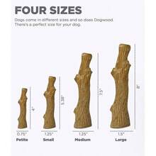 Dogwood Durable Dog Chew, Small - Long Lasting Chew Stick Made With Real Wood - USA Made, S - 山茱萸(棕色)+ 小號(1 包) - 查看 5