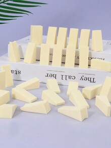 50个装化妆海绵粉扑，化妆海绵，散粉扑，干湿两用化妆海绵 - 彩色 - 查看 11