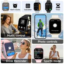 这款全新智能手表配备 1.83 英寸大显示屏，支持音乐播放、无线通话和提醒功能，是完美的节日礼物之选。 - 彩色 - 查看 3