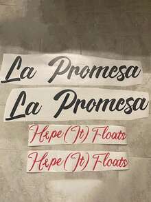 1-10pcName Decal, Name Sticker, Custom Vinyl Name Decals, Decal For Water Bottles, Tumblers, Personalized Name Sticker Decal, Wedding Custom Stickers, Outdoor Stickers, Waterproof Transfer Paper, Car Stickers - Lettering Transfer Stickers - View 5