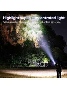 PHILIPS SFL1236 堅固耐用鋁合金手電筒 抗摔落結構 長效LED燈芯 穩定照明性能持久 黑色 - 黑色 - 查看 6