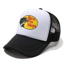 Baseball Cap, Casual Yet Fashionable, Suitable For Both Men And Women, With Animal Patterns - màu đen - Xem 1