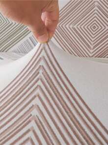 Multi-Color Diamond Plaid Sofa/Bed Cover, Polyester Fiber Elastic Full Wrap Skirt Sofa/Bed Cover, Suitable For Living Room & Home, Minimalist Modern - Beige - View 8