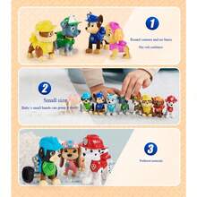 Spin Master Set de regalo de figura coleccionable del 10° aniversario "Assemble", incluye 10 figuras coleccionables, apto para niños de 3+ años - 1 juego - Ver 10