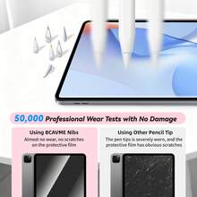 4/6/12入混裝 Apple Pencil 替換筆尖組，相容 Apple Pencil 第 2 代、第 1 代/Pencil Pro、USB-C 版，細金屬筆尖耐磨精準控制，生日節日禮盒筆配件，適合送給母親、家人、朋友 - 彩色 - 查看 7