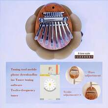 High-Quality 8-Key Kalimba: Finger Piano, Thumb Piano, 8-Key Kalimba, Mini 5-Finger Piano, Portable Thumb Piano, Niche Musical Instrument, Suitable For Gatherings And Gifts, An Ideal Gift Choice. - Multicolor - View 9