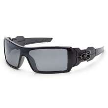 Oakley Men's 50 Mm Black Sunglasses - 拋光黑色 - 查看 1