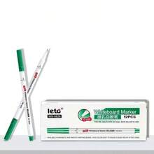 5pcs/8pcs/12pcs Set Fine Tip 0.5mm Dry Erase Markers, Suitable For Writing On Whiteboards, Glass, Mirrors, Great For Home, Office, School Use, Essential Back To School Supplies - Multicolor - View 12