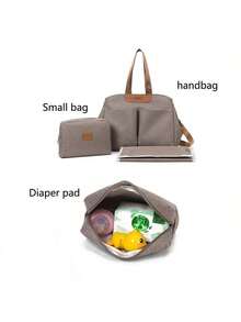 Waterproof Maternity Bag, Fashionable Large Capacity Handbag/Shoulder Bag, Specially For Pregnant Women, Diaper Pad Bag