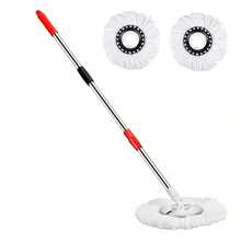 Spin Mop Handle 360 Degree Spin Mop Pole Handle Rotating Telescopic Stick Replace Spinning Household Cleaning Accessories Home - 1 - Xem 6