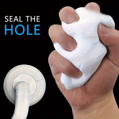 1/2/5支装超白硅酮密封胶 - 多用途密封胶，适用于管道、厨房、缝纫工具、水桶、房车和船只。室内外均可使用，也适用于墙壁、通风口和排水连接处。多种款式可供选择。