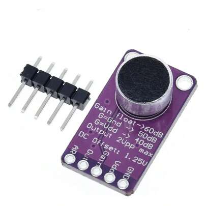 Módulo Amplificador De Som Eletreto Max9814