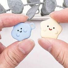 1/2/3/4 Pairs Cute Cloud Waist Cincher, Women Waist Trainer, Adjustable Waist Cincher, No Drill Detachable Waist Buckle, Waist Adjuster - Multicolor - View 8