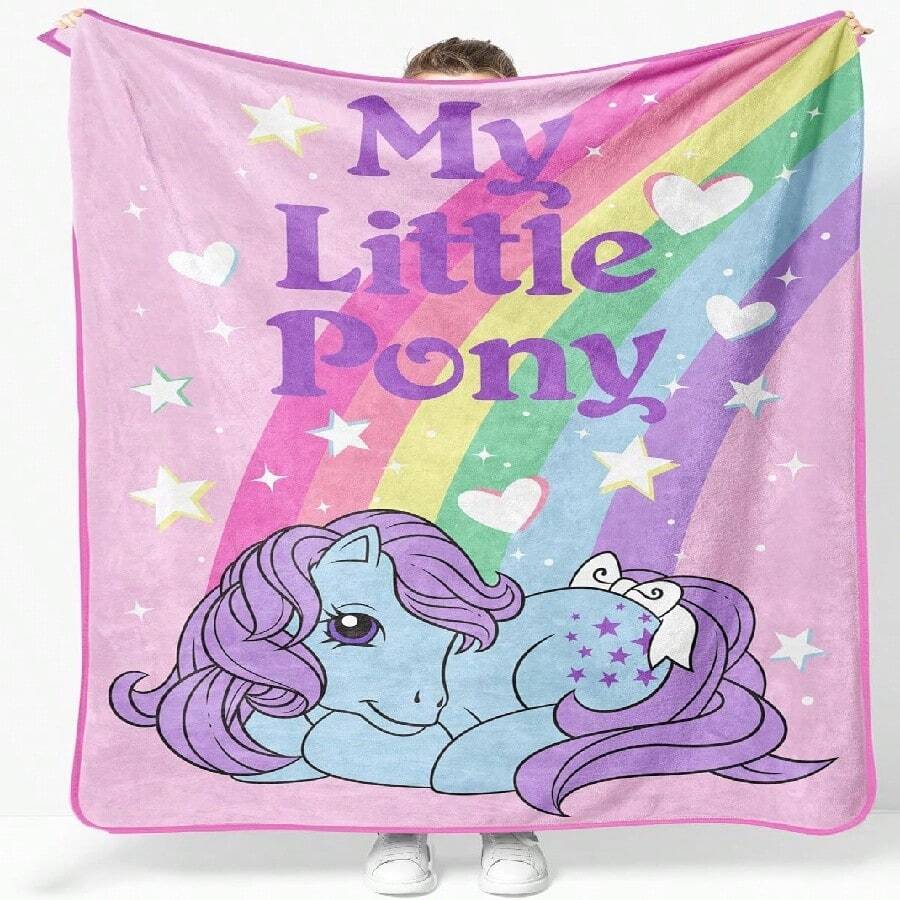 Jay Franco Plush Throw Blanket – 46 X 60 Inch Soft & Cozy Fleece Throw For Bedroom & Couch Décor, Official Licensed Product, Grey - Stranger ThingsJay Franco Plush Throw Blanket – 46_ X 60_ Inch  Soft & Cozy Fleece Throw For Bedroom & Couch Décor, Official Licensed Product, Multi - Monster JamJay Franco Plush Throw Blanket – 46_ X 60_ Inch  Soft & Cozy Fleece Throw For Bedroom & Couch Décor, Official Licensed Product, Pink - My Little PonyJay Franco Plush Throw Blanket – Soft & Comfy 46x60 Inches Throw For Couch Or Bed – Cozy Home Décor For Living Room & Bedroom, White - WednesdayJay Franco Plush Throw Blanket – Soft & Comfy 50x70 Inches Throw For Couch Or Bed – Cozy Home Décor For Living Room & Bedroom, Multi - Deadpool - Trắng 2 - Xem 1