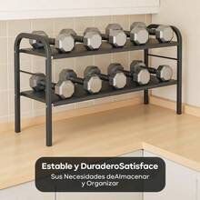 XGYisemy Organizador Fadero DebajoOrganizador de Fadero 2 Nive Estante de Almacenamiento Ajustable con 10 Pane Extraíb para Cocina Baño Alacena Negro-10 Pane - negro - Ver 5