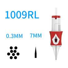 20 cartuchos de agulhas para tatuagem - Agulhas redondas padrão para contorno, adequadas para máquinas de tatuagem rotativas tipo caneta, alta qualidade e duráveis, cores sortidas (azul, vermelho) - Suprimentos profissionais para tatuagem, embalagem vibrante, com grips de silicone e ponteiras de alta qualidade. - Vermelho - Ver 24