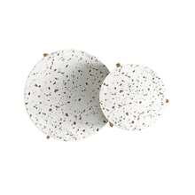 Modern Modular Coffee Table, Side Table, Coffee Table Set For Living Room, Sofa Side Table And Balcony, Set Of 2 - Natural Color - View 7