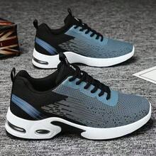 Men's Running Shoes, Athletic Shoes, Casual Athletic Shoes, Jogging Shoes, Tennis Shoes, Gym Outdoor Shoes, Sizes 39-47 - Màu xanh lam - Xem 4