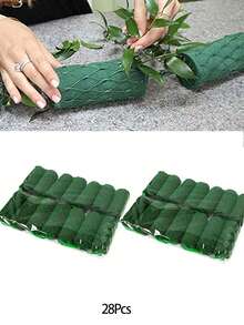 1/14/28 Sausage-Shaped Floral Foam, DIY Wreath Kits, Floral Foam Blocks Set, Water-Absorbing Flower Arch, Dry Floral Foam Bricks, Green Floral Foam For Flower Arranging. Spring Decor, Mom Gifts, Best Friend Gifts, Birthday Gifts, Fake Flowers, Fake Plants, Home Decor, Wedding Decorations, Wedding Accessories, Gifts For Women, Garden Decor, Outdoor Decor. - Green - View 10