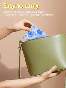 1pc Different Styles Of Shower Cap Sets, Colored Shower Caps Are Reusable, Waterproof, With Elastic Band Design, Adjustable To The Appropriate Size To Prevent Hair From Getting Wet During Showering. It Is Designed Specifically For Women And Is Suitable For Saunas, Bathtubs, Hair Products, And Hair Salons. It Is An Essential Accessory For Beauty Travel - Nhiều màu - Xem 4