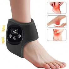 FollowBreak 1 pièce Masseur de pied et de cheville avec 3 réglages de vitesse et 5 niveaux de température, écran LCD, masseur de cheville, masseur de pied rechargeable USB, conception confortable et portabilité - Multicolore - Voir 12