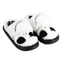 Cerdá Disney Comfortable And Warm Open House Slippers Nightmare Before Christmas – Home Footwear With Non-Slip Sole, Soft And Very Pleasant Interior, Ideal For Home And As A Gift - White - View 1