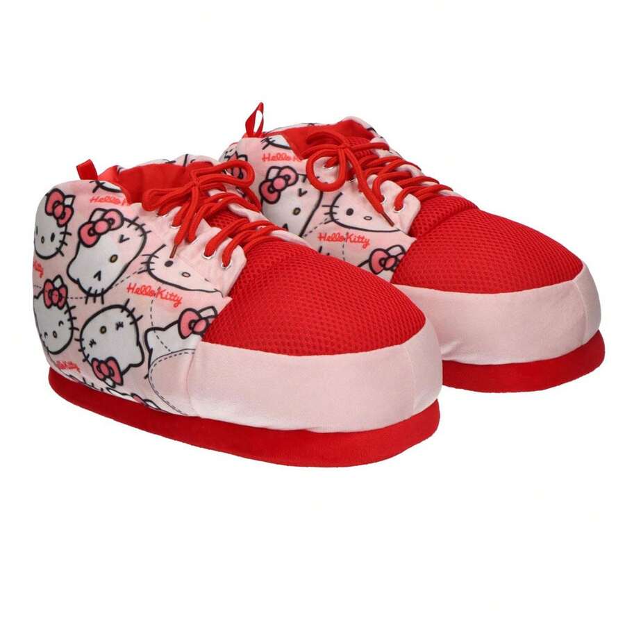 Hello Kitty Cerdá Comfortable And Warm Boots – Home Footwear With Non-Slip Sole, Soft And Very Pleasant Interior, Ideal For Home And As A Gift - Red - View 1
