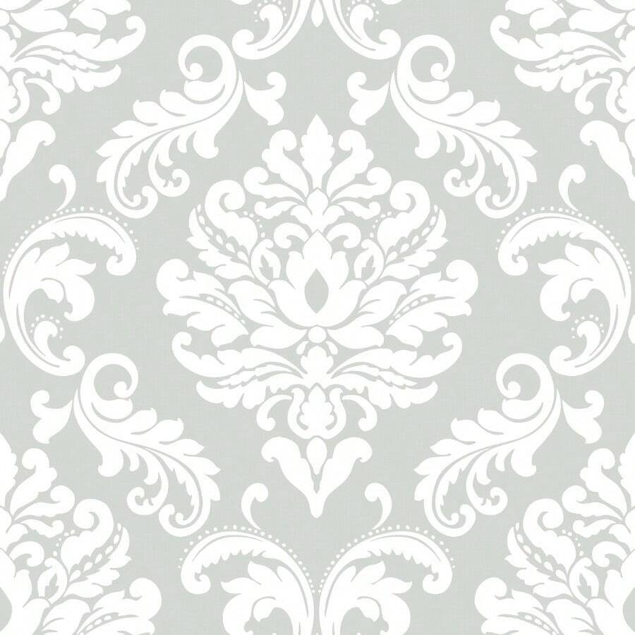 NuWallpaper NU1935 Peel and Stick Wallpaper  Grey - Gris - Ver 1