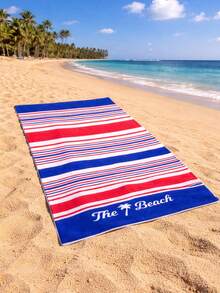 Set Of 5 Giant Beach Towels For Swimming Pool, Summer, 70cm X 1.40m, Premium - 各種各樣的 - 查看 9