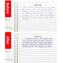 1 cuốn vở tập viết chữ có thể tái sử dụng, kèm bài tập thư pháp tiếng Anh, luyện cầm bút theo phương pháp Montessori, vở tô chữ. Quà tặng kèm: 1 bút bi, 10 ruột bút thay thế, 1 cán bút chì màu ngẫu nhiên. Bao gồm các phần cơ bản, câu và ví dụ. Vở bài tập khổ lớn, thiết thực và bền chắc, giúp học viết tiếng Anh, bảng chữ cái và câu, phù hợp cho năm học mới, quà Giáng sinh, lý tưởng cho giáo viên, học sinh và phụ huynh. - Màu xanh nhạt - Xem 6