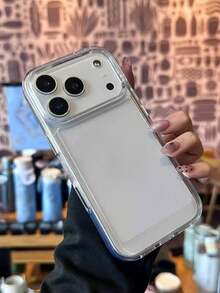 1个硅胶透明防震气囊防摔手机壳,兼容 15 Pro Max/16 Pro Max/16 Pro/14 Pro Max/14 Pro/13 Pro Max、16、17、17 Pro、17 Pro Max、Galaxy S22/S22 Ultra、Galaxy S23 Ultra、Galaxy S24 Ultra、A55、A14、Galaxy S24 FE - 無色 - 查看 4