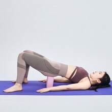 男女通用瑜伽砖，EVA材质足垫，适合初学者，健身器材，儿童舞蹈垫，高密度瑜伽健身运动舞蹈练习垫 - 彩色 - 查看 9