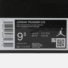 Men's JORDAN TRUNNER O/S Casual Sports Shoes, Low-Top IQ1113-270 - Brown - View 6