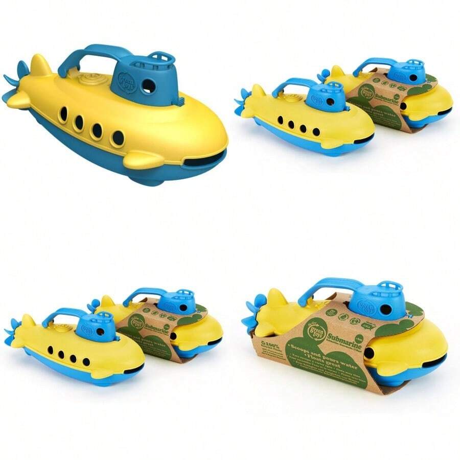 Submarino Azul Green ToysChildlike charm, a must-have gift for children - Azulyamarillo - Ver 1