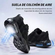 SEGURITO Men Work & Utility Shoes - 黑色 - 查看 4
