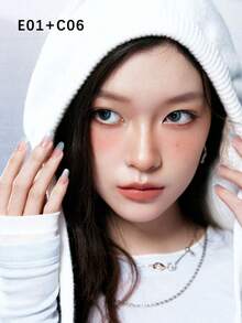 Little Ondine 4g/0.14oz Multi-Purpose Makeup Stick E01, Smooth Multi-Functional Makeup, Can Be Used On Eyes, Cheeks And Lips, Smooth Texture, Natural Finish, Portable And Easy To Use, Cute Makeup Stick - E01 - View 5