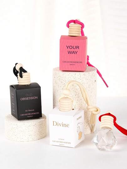 1 قطعة موزع زيوت طيارة بدون لهب سعة 8 مل، موزع عطور مناسب للسيارة والغرفة والحمام، رائحة طويلة الأمد، إزالة الروائح الكريهة