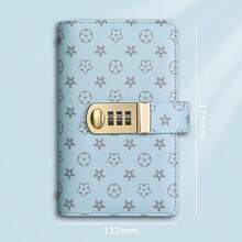 2025新款密码现金收纳笔记本，大容量现金收集袋，财务保护套 - 彩色 - 查看 4