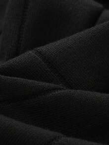 GRDR Áo thun nam tay ngắn cổ tròn, kiểu dáng thời trang, năng động, thích hợp cho mùa hè. - màu đen - Xem 5