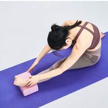 男女通用瑜伽砖，EVA材质足垫，适合初学者，健身器材，儿童舞蹈垫，高密度瑜伽健身运动舞蹈练习垫 - 彩色 - 查看 11