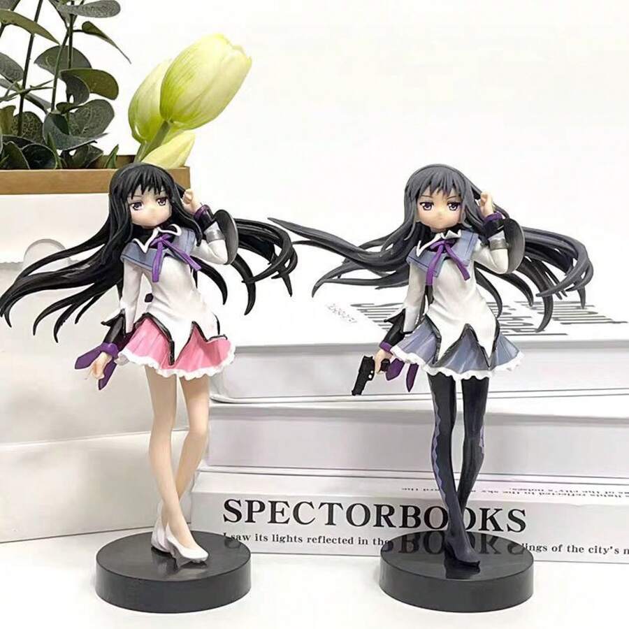 1Pc 2D Anime Beautiful Girl Figure Model | Exquisite Painted Kawaii Collectible Figurine | Desktop Ornament For Otaku Fans, Collection Display, Gift Giving, Valentine's Day & Wholesale - 1 - 查看 1