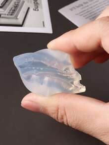 1个蝴蝶美甲3D硅胶雕刻模板 - 高品质柔韧硅胶超薄可重复使用DIY美甲工艺模具 - 無色 - 查看 6