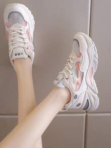 Women Casual Shoes - 米色 - 查看 4