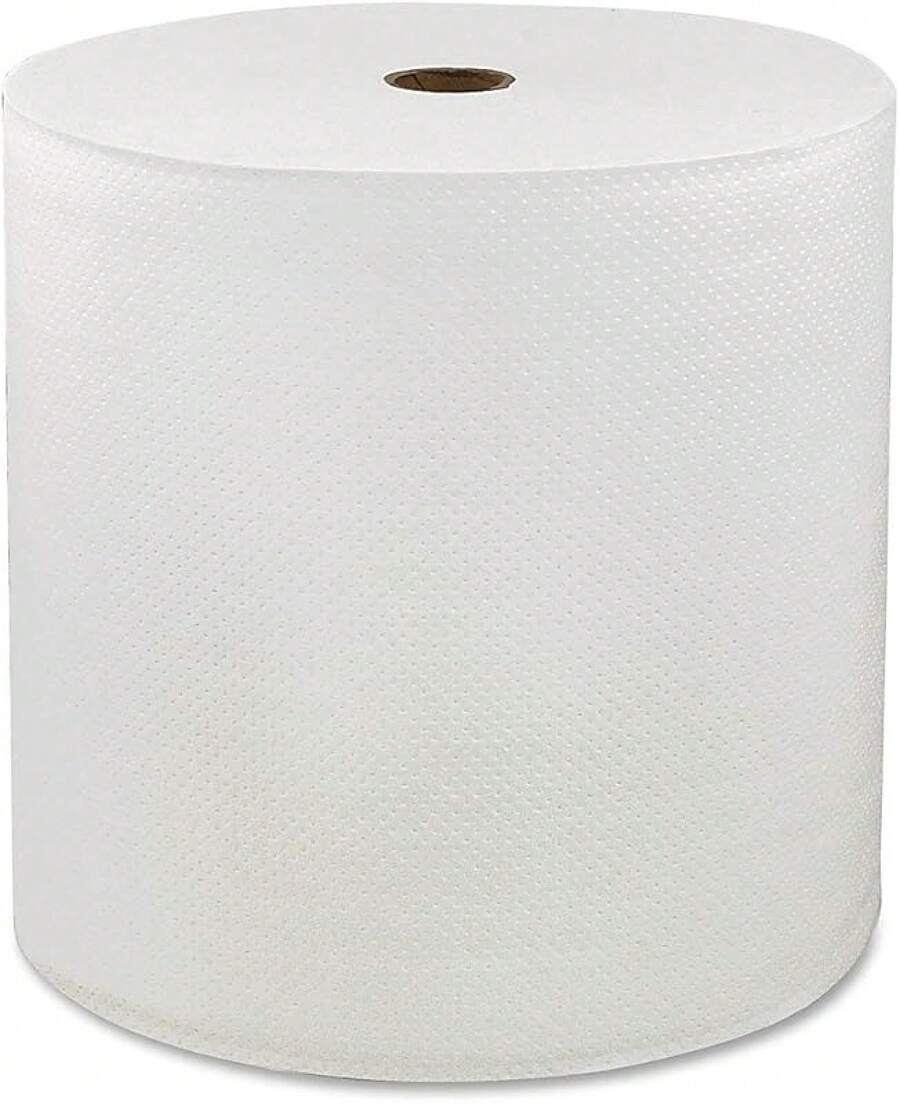 Toallas de papel de cocina Toallas de rollo originales Joe Hardwoed, color blanco, pulgadas x 600 pies, 6 unidades - Blanco - Ver 1