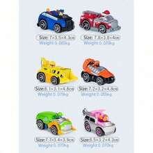 Spin Master Dinosaur Rescue Series Alloy Car Model Gift Box Set (6/8 Pcs), Real Metal - 6pcs/Set - View 8