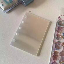 20pcs M5 Inner Pages PET Double-Sided Adhesive Sticker Refill, Sticker Album, Sticker Collection Book Replacement Loose-Leaf - Multicolor - View 6