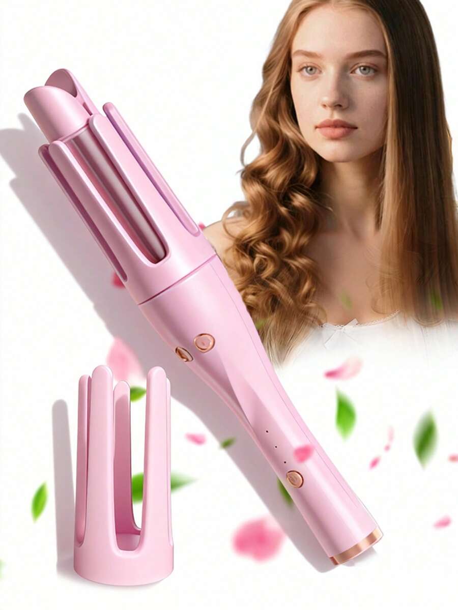 32mm 2-In-1 Curling Iron & Straightener – Auto Curler To Create Waves, Curls & Sleek Styles. 4 Temp Settings With Fast Ceramic Coating. A Must-Have Hair Tools & Plancha De Pelo, The Ultimate Christmas Gift For Her. - 美規A型插(110-127V) - 查看 1