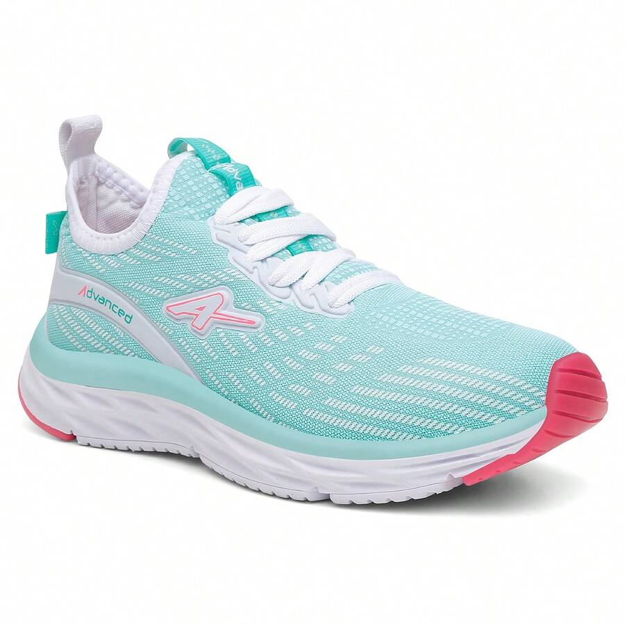 Women's Advanced Run Shoes For Walking, Running, Training, Casual Leisure, Lightweight, Soft, And Durable. - 薄荷綠 - 查看 1